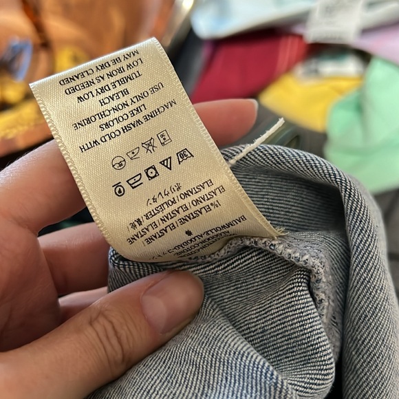 Free people denim dress skirt - Picture 5 of 5